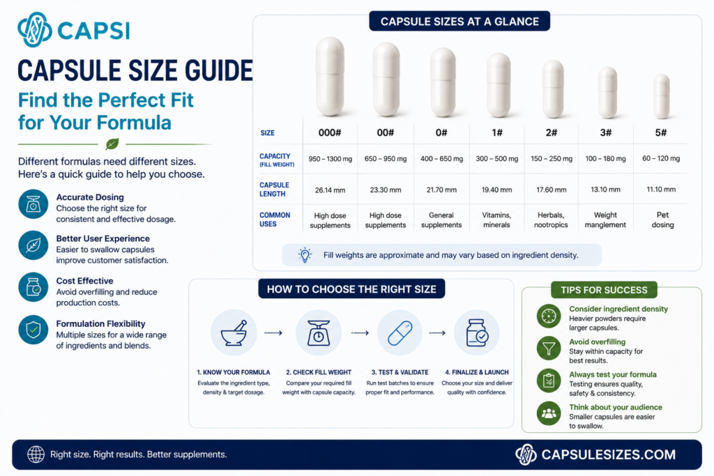 Colored capsule storage and light protection guide