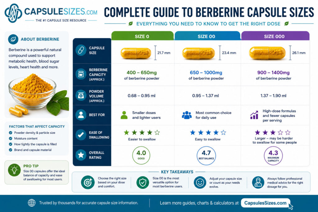 Gelatin vs vegetarian capsules for berberine
