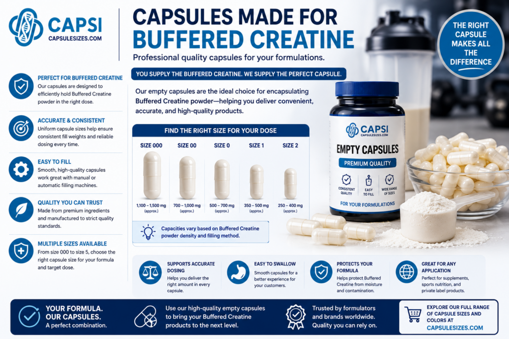 Buffered Creatine wellness and fitness lifestyle scene 
